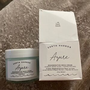 Earth Harbor Azure Regenerative Neck Creme, NEW